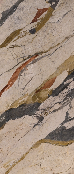La Fabbrica Ava Breccia Sicilia Breccia Sicilia półpoler 120x280 cm gr. 6 mm